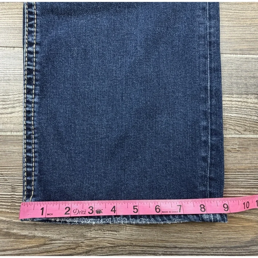 Silver Jeans Co Zac Jeans Mens 32x32 FITS 34x32 Straight Stretch Denim Blue